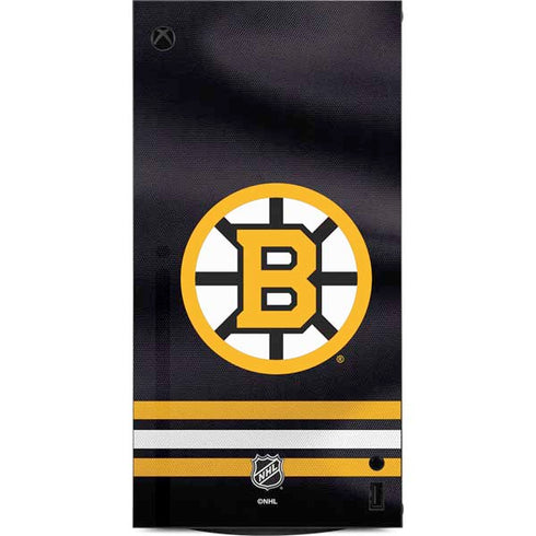 NHL Boston Bruins Home Jersey XBox Series X Digital Edition Console Skin